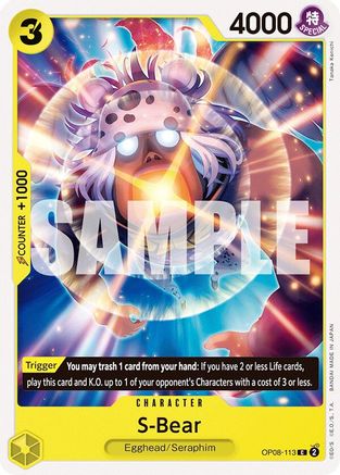 S-Bear (OP08-113) - Two Legends-1