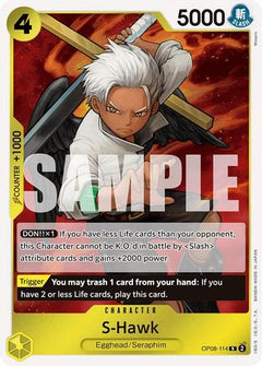 S-Hawk (OP08-114) - Two Legends Foil-1