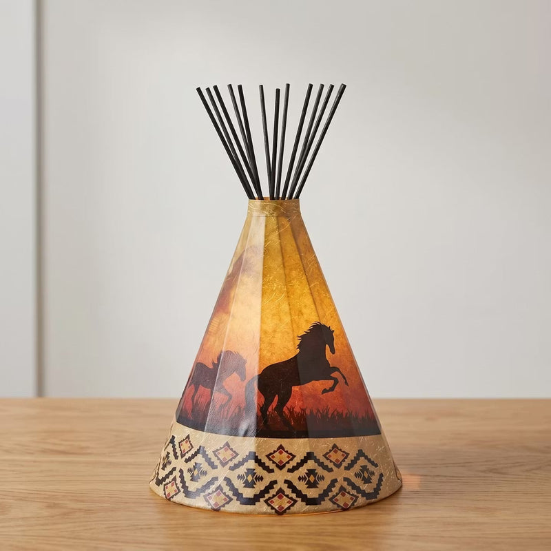 Horses Teepee Lamp-1