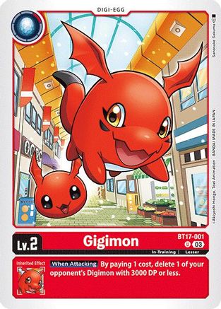 Gigimon (BT17-001) - Secret Crisis-1