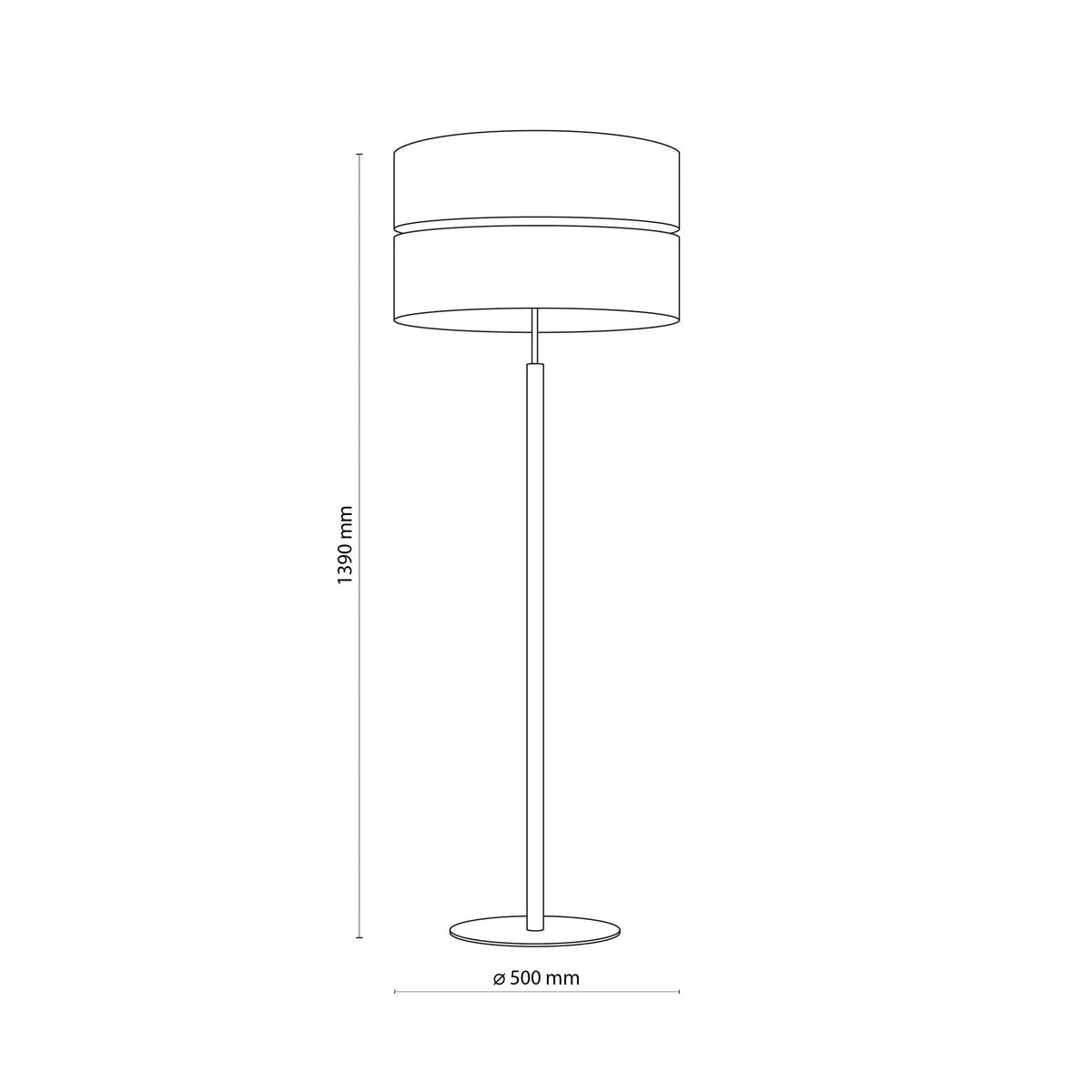 ECO Scandinavian Floor Lamp for Living Room, Bedroom & Reading Corner-6