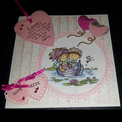Marianne Design; Craftables Dies - Circle & Flower-Stitch-2