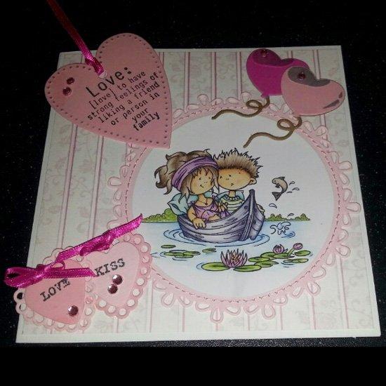 Marianne Design; Craftables Dies - Circle & Flower-Stitch-2