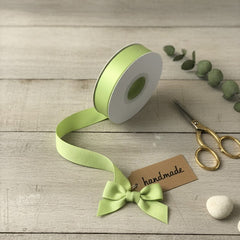 30 Meter Double Face Lime #524 Ribbon Roll-2