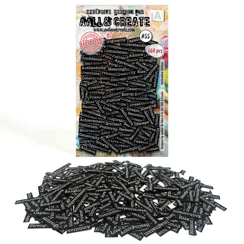 AALL and Create - Ephemera Die-Cuts - Motivation Station-1