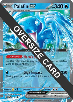 Palafin ex - 126 126 - Jumbo Cards Holofoil-1