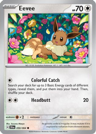 Eevee 50 - SV Shrouded Fable-1