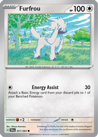 Furfrou 51 - SV Shrouded Fable-1