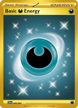 Basic Darkness Energy 98 - SV Shrouded Fable Holofoil-1