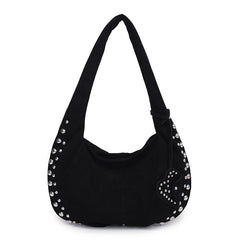 Soft Plush Underarm Tote Bag for Women, Casual Everyday Shoulder Handbag-6