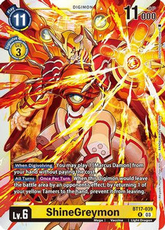 ShineGreymon (BT17-039) - Secret Crisis Foil-1
