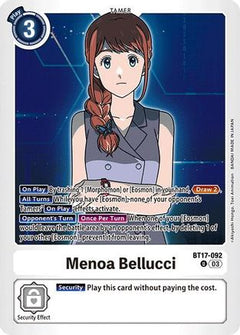 Menoa Bellucci (BT17-092) - Secret Crisis-1