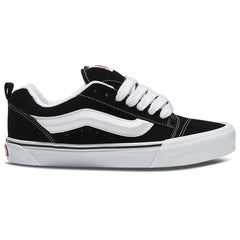 Vans 'Knu Skool' Shoes - Black/True White-1