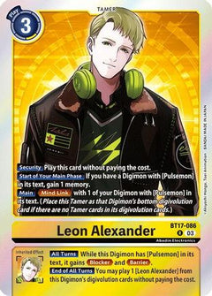 Leon Alexander (BT17-086) - Secret Crisis Foil-1