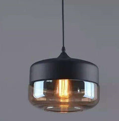 Industrial glass chandelier-4