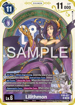 Lilithmon (Premium Heroines Set) (EX6-057) - Infernal Ascension Foil-1