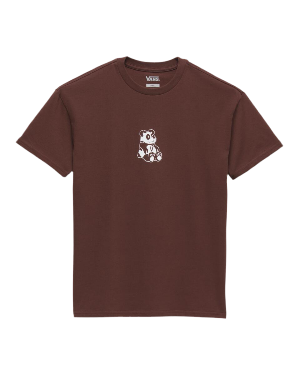 Vans 'V Panda Oversized' Tee - Brown-1