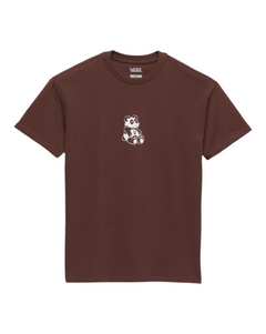 Vans 'V Panda Oversized' Tee - Brown-1