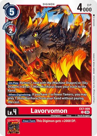 Lavorvomon (EX7-009) - Digimon LIBERATOR-1