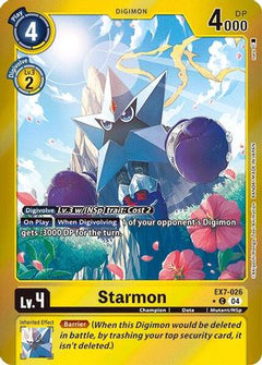 Starmon (Foil) (EX7-026) - Digimon LIBERATOR Foil-1