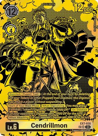Cendrillmon (Textured) (EX7-030) - Digimon LIBERATOR Foil-1