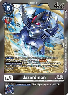 Jazardmon (Foil) (EX7-042) - Digimon LIBERATOR Foil-1