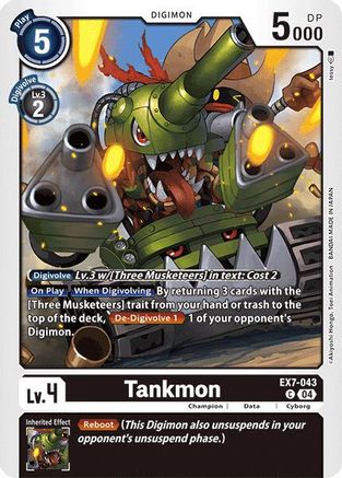 Tankmon (EX7-043) - Digimon LIBERATOR-1