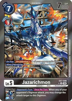 Jazarichmon (Foil) (EX7-046) - Digimon LIBERATOR Foil-1