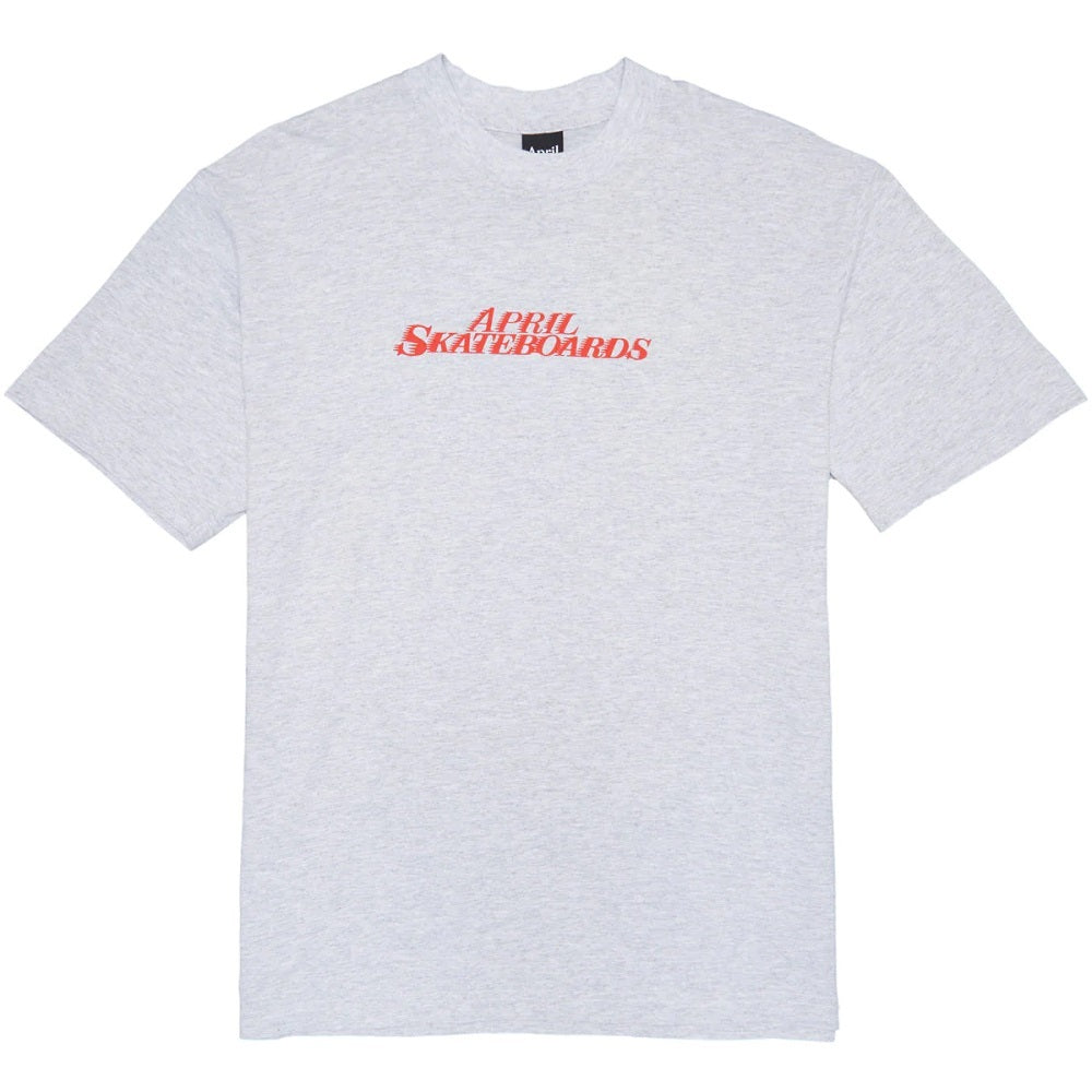 April Skateboards 'High Density' Tee - Grey-1