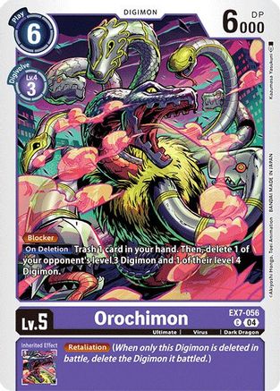 Orochimon (EX7-056) - Digimon LIBERATOR-1