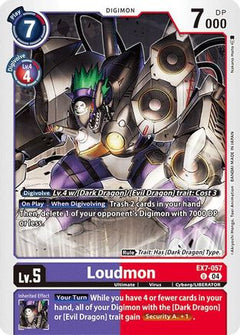 Loudmon (EX7-057) - Digimon LIBERATOR-1