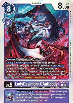 LadyDevimon (X Antibody) (EX7-058) - Digimon LIBERATOR Foil-1