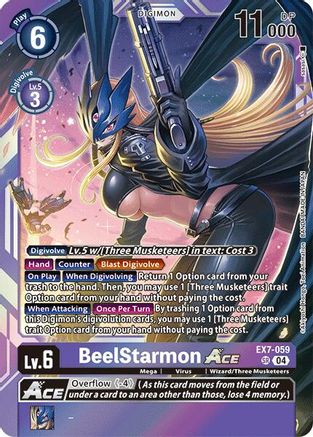 BeelStarmon ACE (EX7-059) - Digimon LIBERATOR Foil-1