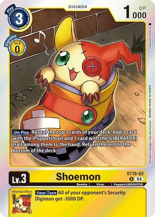 Shoemon (ST19-03) - Starter Deck 19: Fable Waltz Foil-1