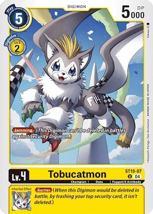 Tobucatmon (ST19-07) - Starter Deck 19: Fable Waltz-1