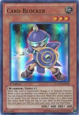 Card Blocker (LCGX-EN044) - Legendary Collection 2 1st Edition-1
