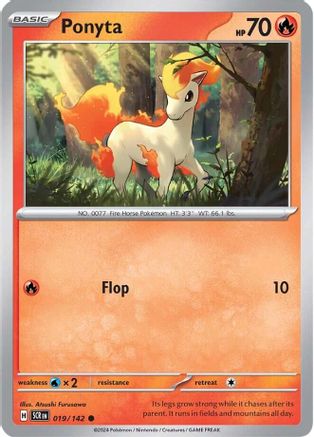 Ponyta 19 - SV07 Stellar Crown-1