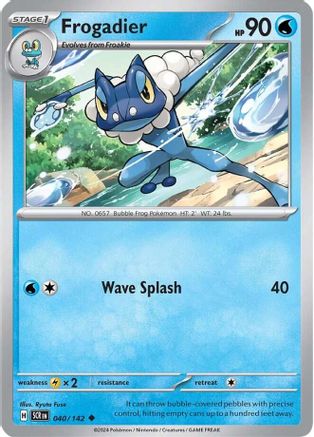 Frogadier 40 - SV07 Stellar Crown-1