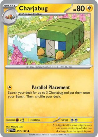 Charjabug 52 - SV07 Stellar Crown Reverse Holofoil-1