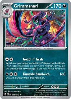 Grimmsnarl 96 - SV07 Stellar Crown Holofoil-1