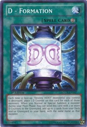D - Formation (LCGX-EN147) - Legendary Collection 2 1st Edition-1