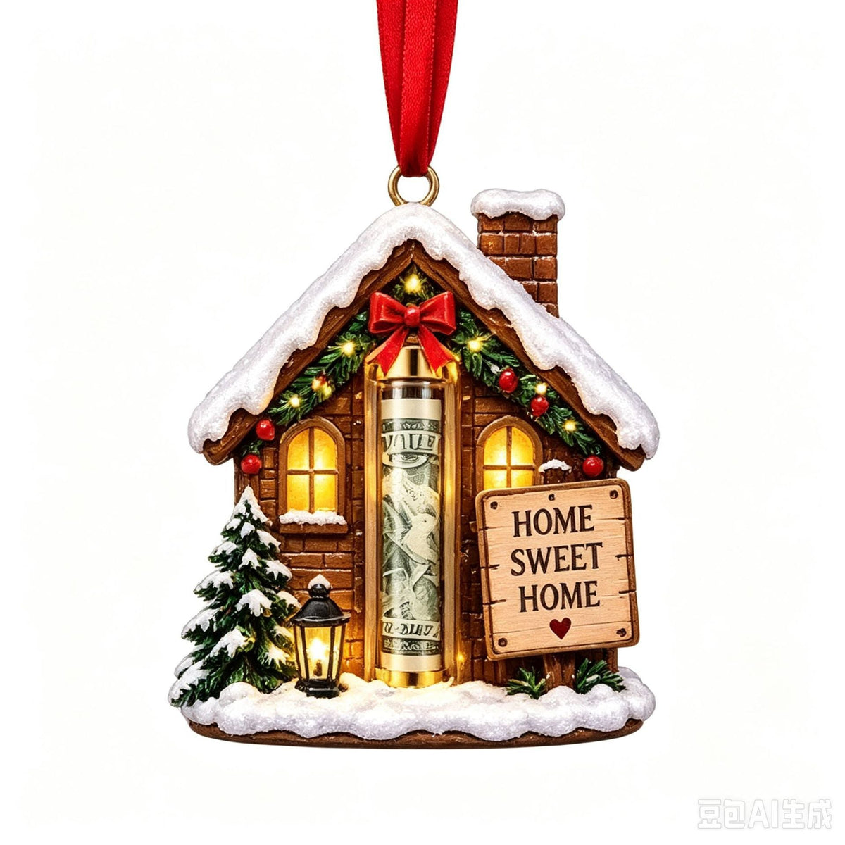 Christmas Cash Holder Ornament-19