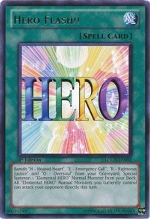 Hero Flash!! (LCGX-EN092) - Legendary Collection 2 Unlimited-1