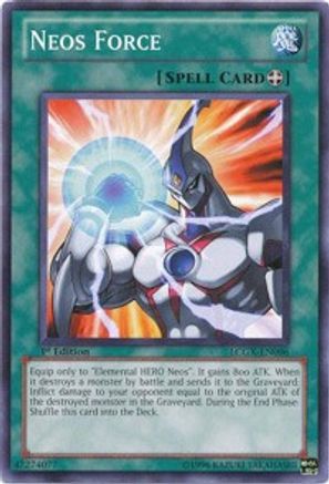 Neos Force (LCGX-EN096) - Legendary Collection 2 1st Edition-1