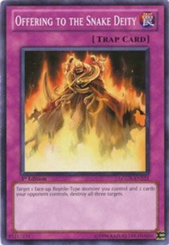 Offering to the Snake Deity (LCGX-EN221) - Legendary Collection 2 1st Edition-1