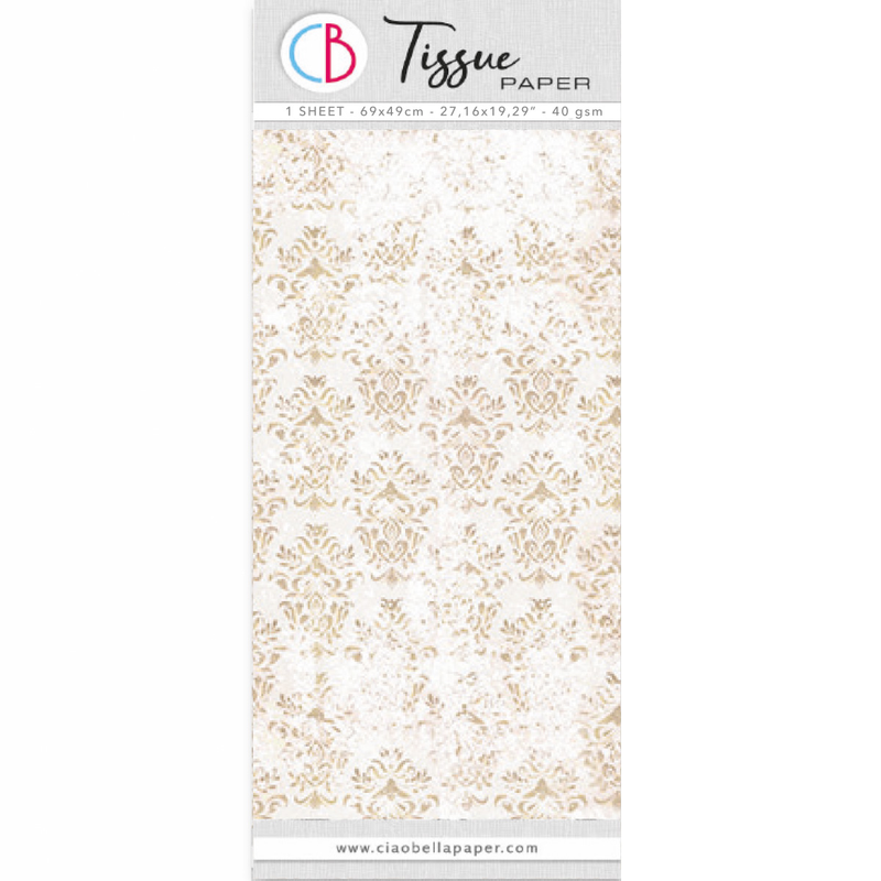 Tissue Paper cm69x49 27,66"x19,29” Victorian Velvet-1