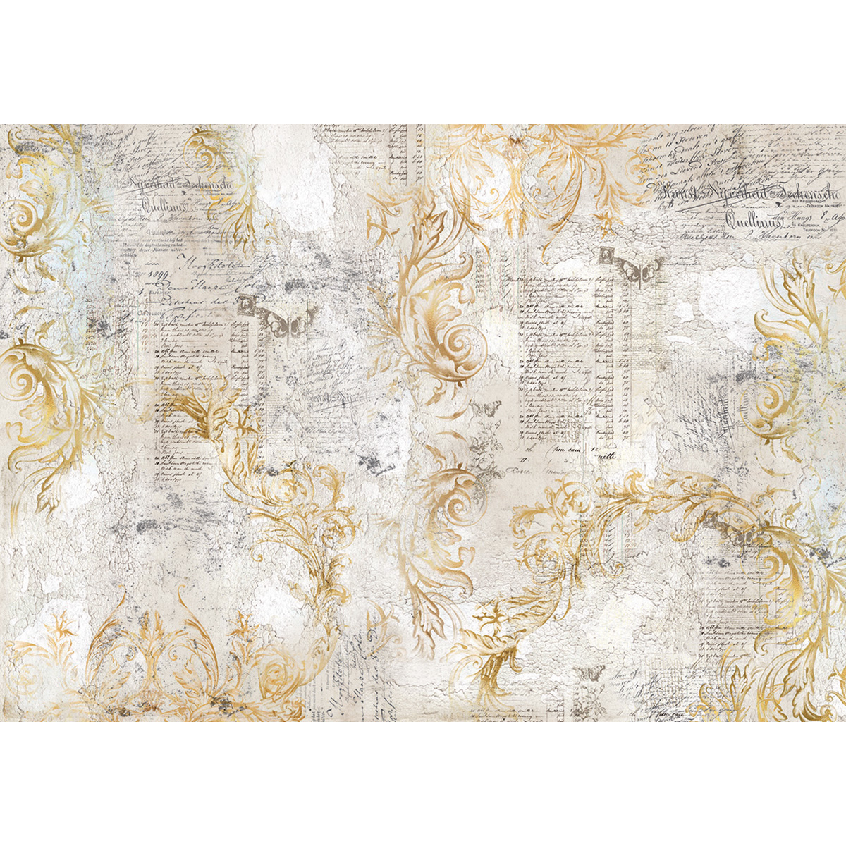 Tissue Paper cm69x49 27,66"x19,29”Golden Age-2