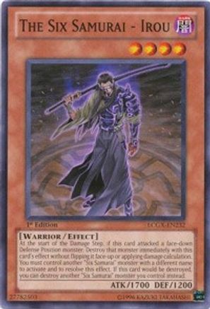 The Six Samurai - Irou (LCGX-EN232) - Legendary Collection 2 Unlimited-1