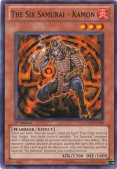 The Six Samurai - Kamon (LCGX-EN228) - Legendary Collection 2 1st Edition-1