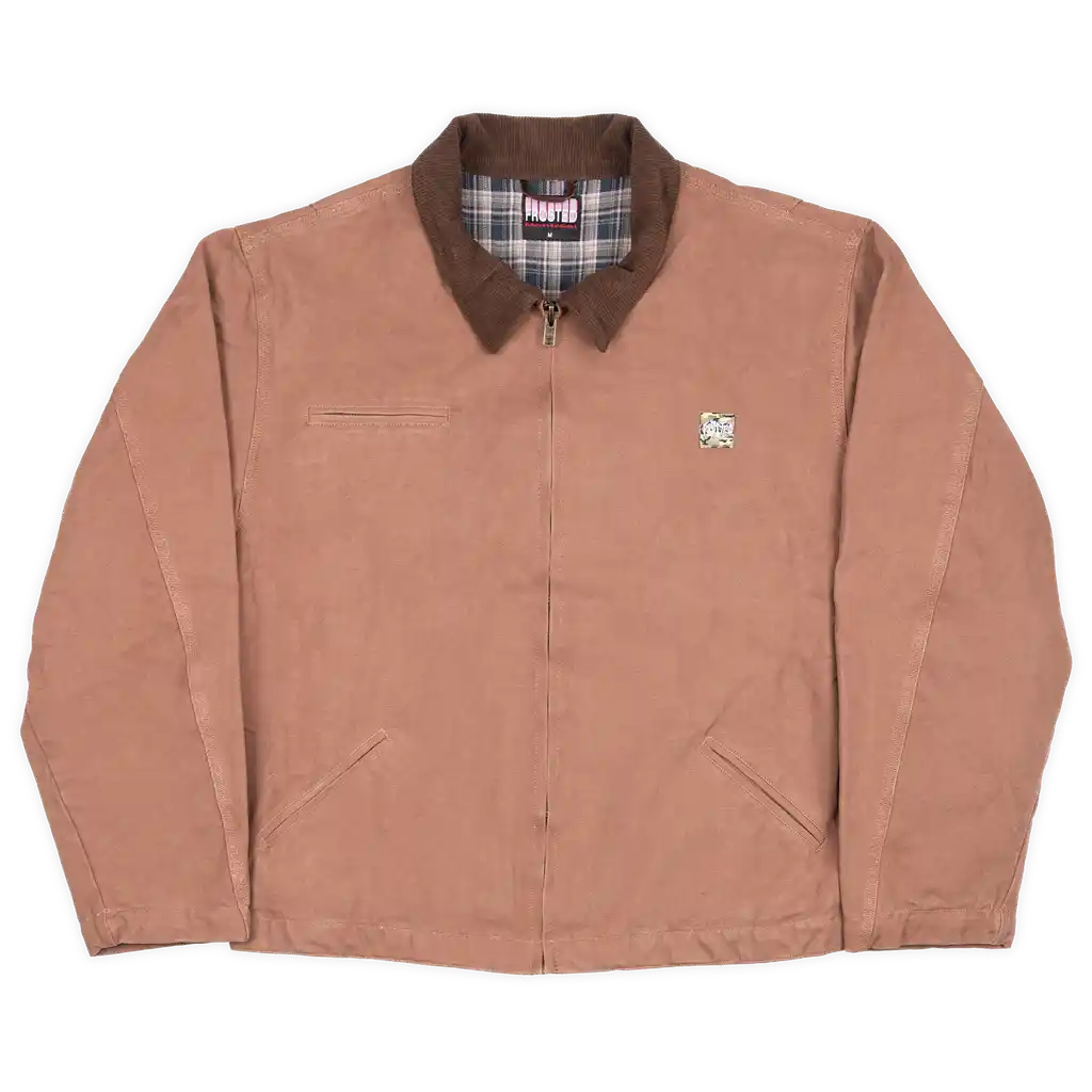 Frosted Skateboards Work Jacket - Brown-1